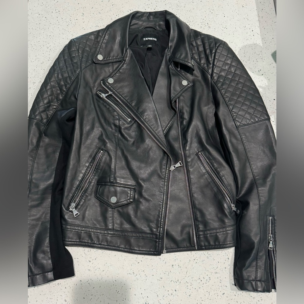 Leather jacket